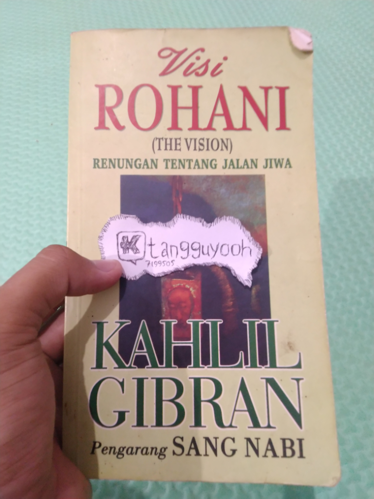 &#91;COC&#93; BUKU KAHLIL GIBRAN Renungan tentang Jalan jiwa