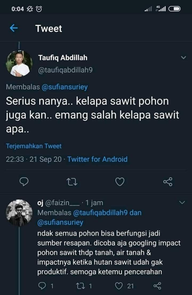 Beginilah Kondisi Hutan Kalimantan