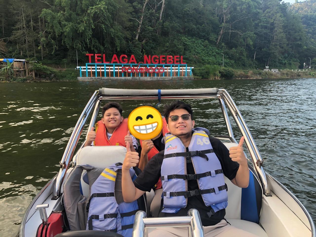 Wisata Alam Telaga Ngebel Di Daerah Ponorogo. Ngerasain Ugal-Ugalan Naik Speed Boat!