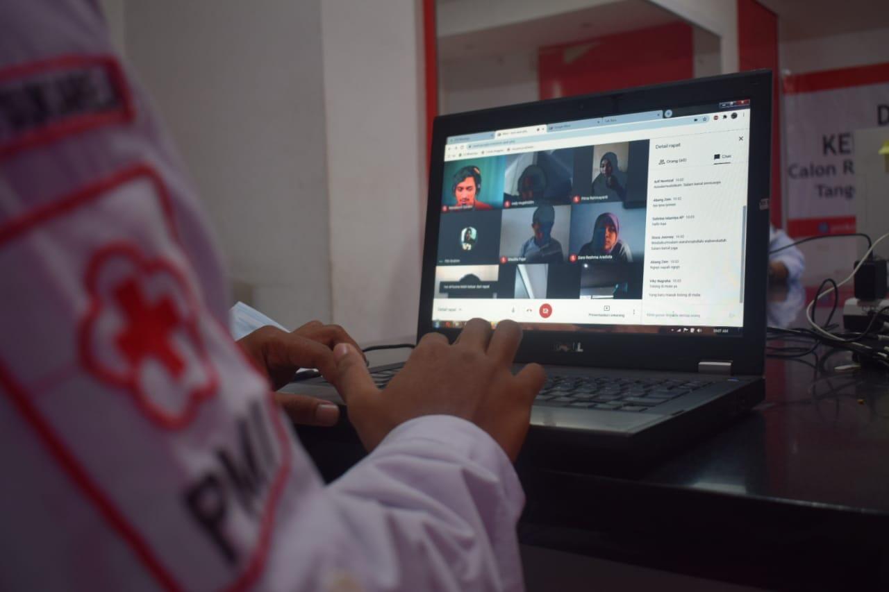 PMI Adakan Diseminasi Kepalangmerahan Secara Virtual Bersama Calon Relawan