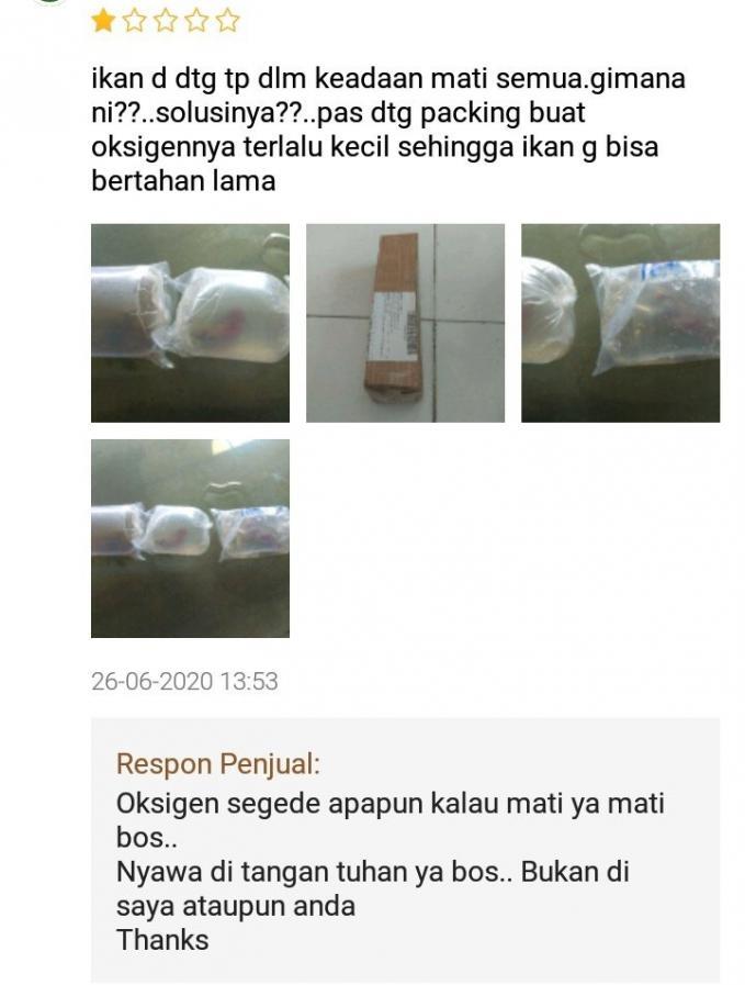 Kocak! Complain Olshop yang Bikin Geleng-geleng Kepala