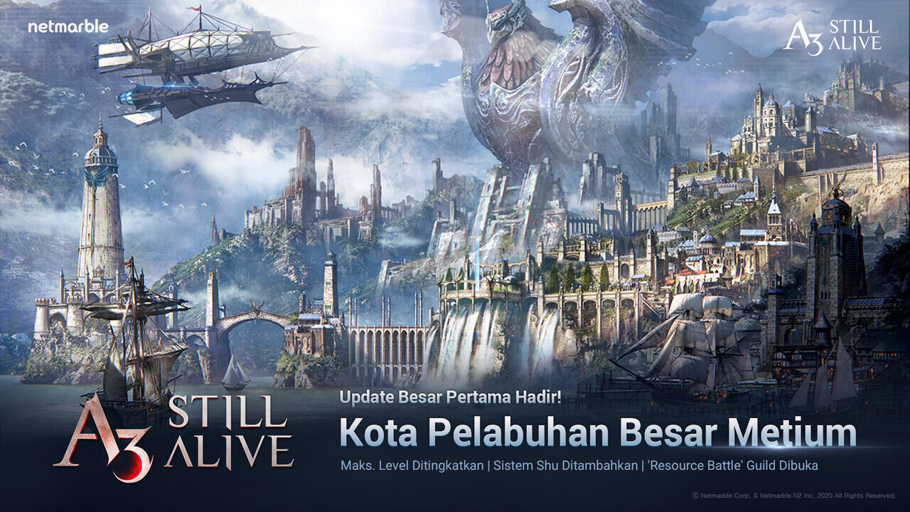 A3: STILL ALIVE Hadirkan Region Baru &ldquo;Metium&rdquo; Ke Dunia Dark Fantasy