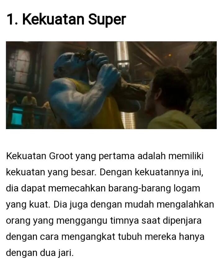 The Guardians of the Galaxy, Groot Yang Pernah Jaya Di Masanya