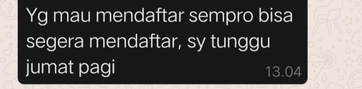 Yang Terlalu Tinggi Berharap