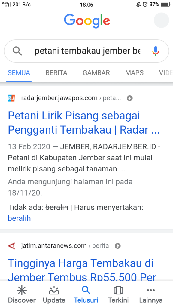 &#91;COC Reg. Jember&#93; Petani Jember Juga Mulai Menamam Pisang, Kok Bisa? 