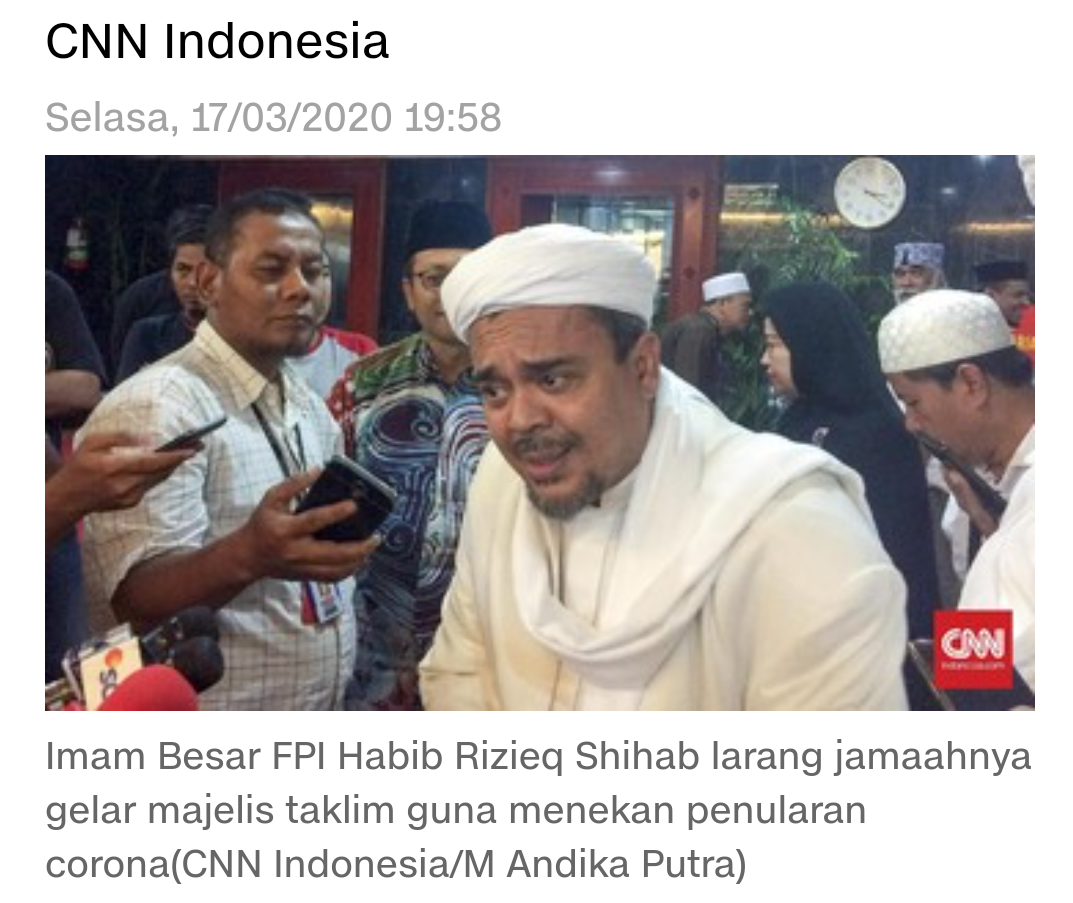 Seandainya Habib Tak Lupa Nasehatnya Sendiri....