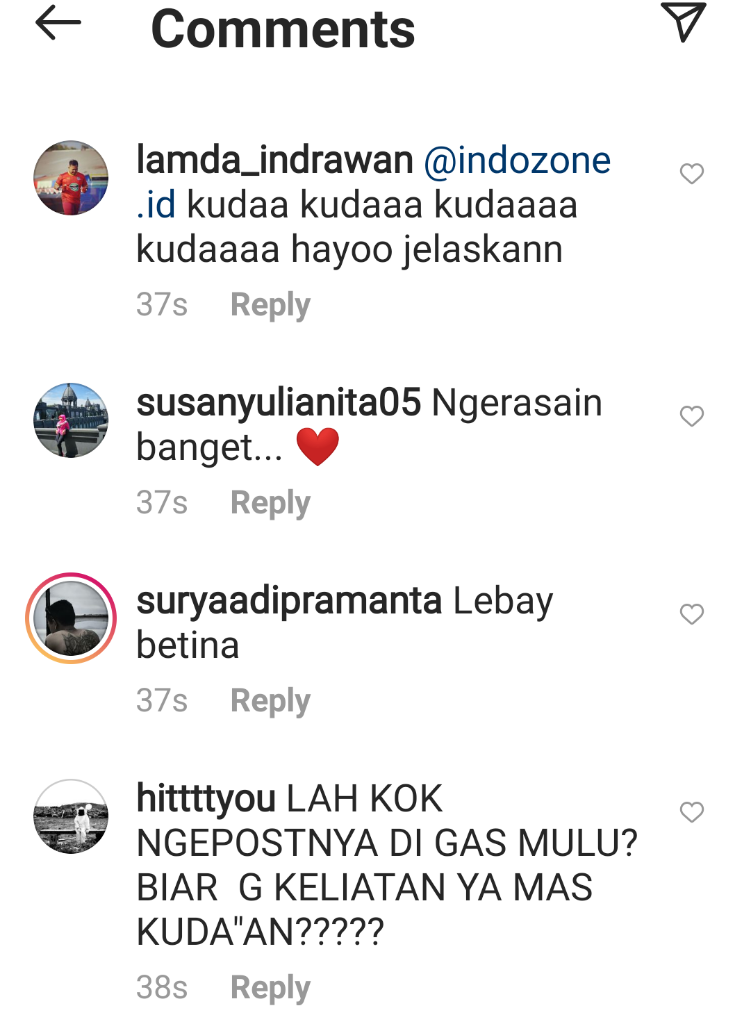 Beri Berita Fitnah, Indozone di Serbu Netizen, Kolom Komentar Penuh Kata Kuda-Kudaan