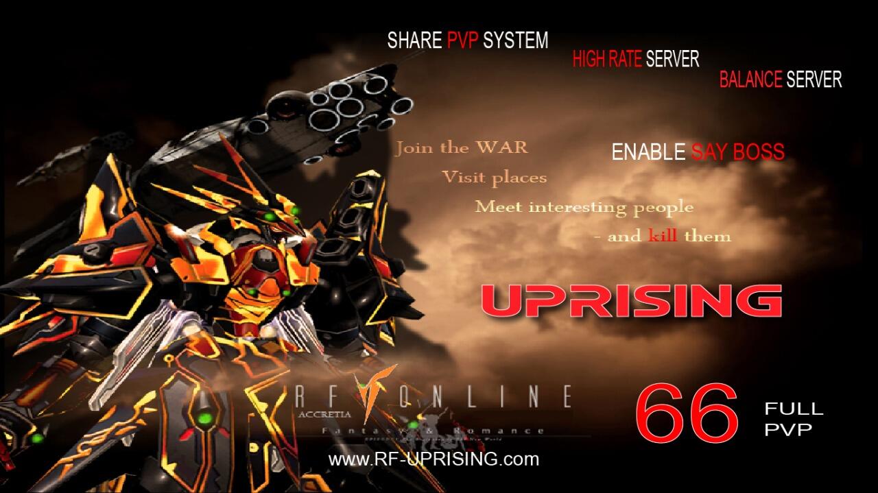 RF Uprising - PvP Private Server 66!