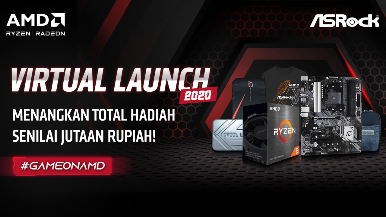 Ikuti Keseruan AMD Virtual Launch 2020! Banyak Hadiah Menunggumu!