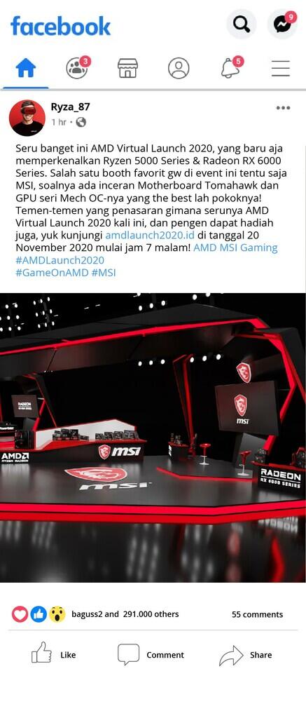 Ikuti Keseruan AMD Virtual Launch 2020! Banyak Hadiah Menunggumu!