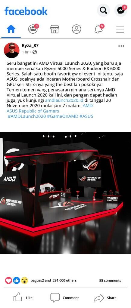 Ikuti Keseruan AMD Virtual Launch 2020! Banyak Hadiah Menunggumu!