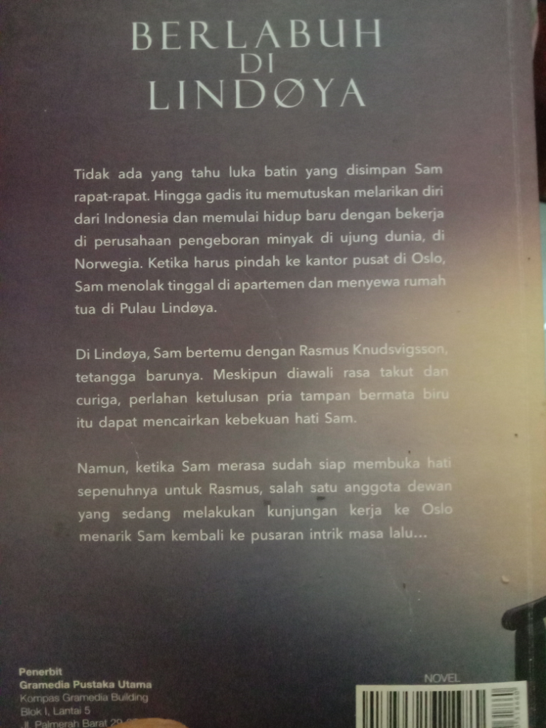 &#91;COC Buku&#93; Review Novel Berlabuh di Lindoya, Cinta Ternyata Menyembuhkan Luka-luka