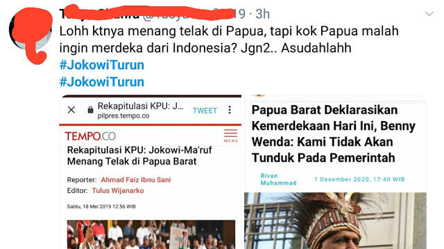 Heboh, Tagar #JokowiTurun Trending di Twitter Hari ini, Bukti Kekecewaan Masyarakat?