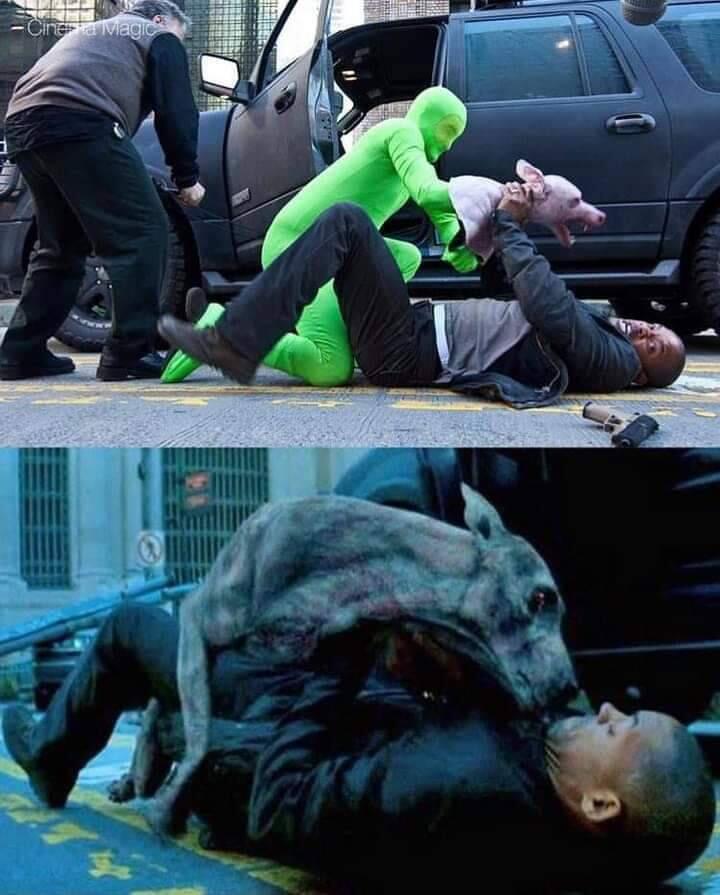 Ternyata Begini Ketika Pakai Efek CGI! Keren Banget!