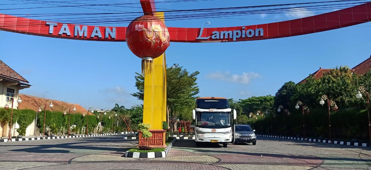 Wisata Taman Lampion Di Tengah Kota Klaten Selain Buat Piknik Juga Jogging Gans