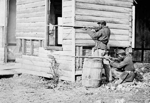 Foto dan Lukisan Pada Masa Perang Saudara Amerika Serikat 1861 - 1865