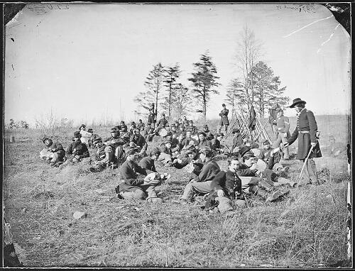 Foto dan Lukisan Pada Masa Perang Saudara Amerika Serikat 1861 - 1865