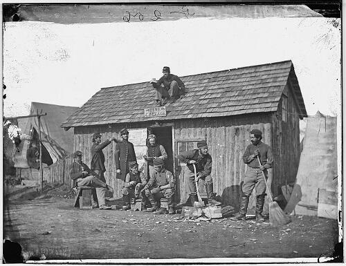 Foto dan Lukisan Pada Masa Perang Saudara Amerika Serikat 1861 - 1865