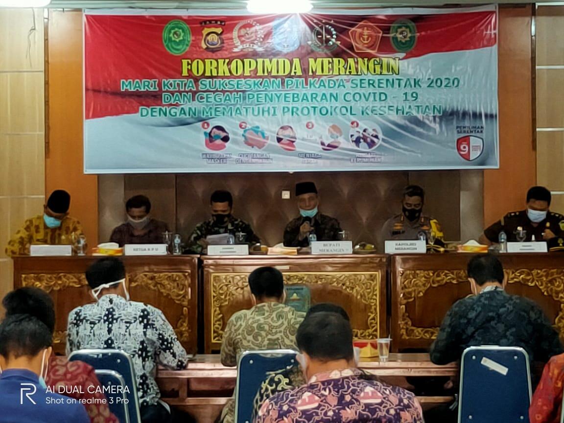 Plt Bupati Merangin Pimpin Rapat Persiapan Pilkada Serentak