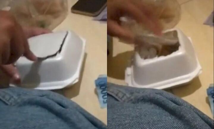 Penemuan Era Modern, Lifehack Cara Makan Seblak Menggunakan Styrofoam! Netizen Takjub