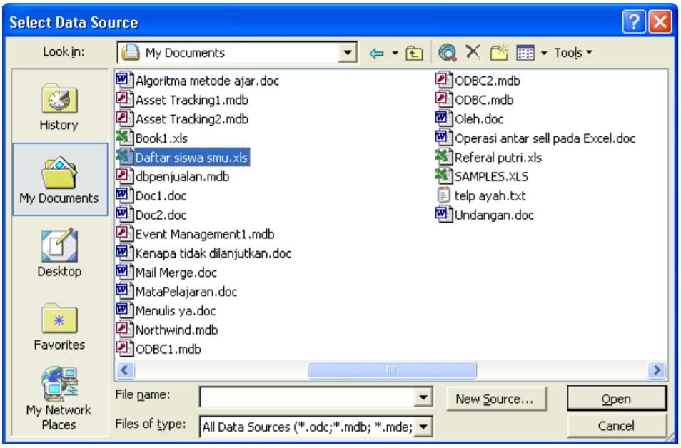 Cara Praktis Membuat Mail Merge