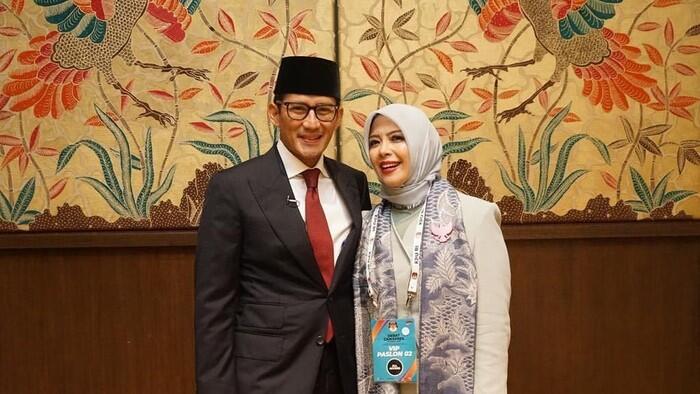 Istri Sandiaga Uno, Nur Asia Uno Positif Corona