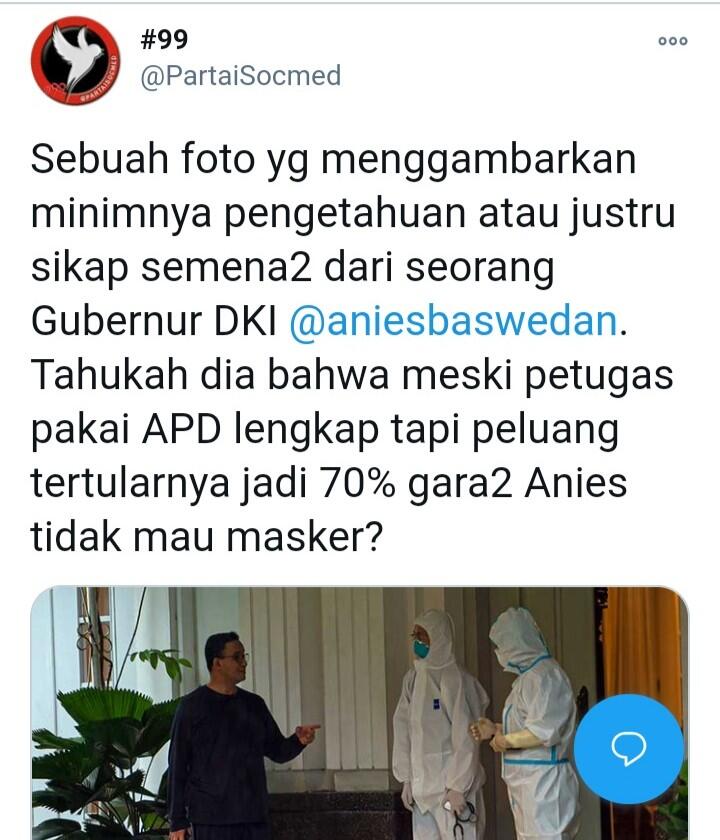Hangat! Muchlis A Rofik Sindir Foto Anies Baswedan