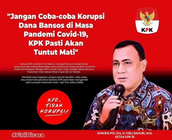 Suap Bansos COVID-19, Mensos Juliari Dinilai Pantas Dijatuhi Hukuman Mati