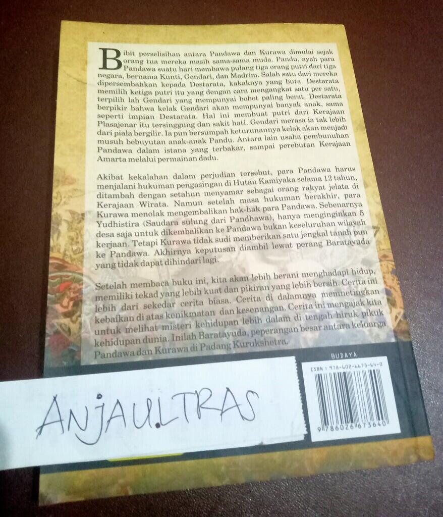 &#91;COC&#93; Review Buku Perang Baratayudha: Perang Besar Pandawa dan Kurawa