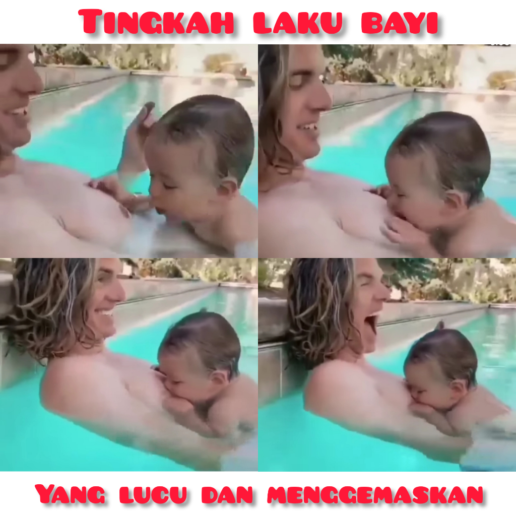 Gemes! Dikira Punya Ibunya, Bayi Ini Hisap Tetek Ayahnya, Aduh Jadi Geli Liatnya