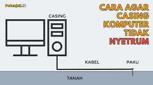 Inilah Penyebab Casing PC Nyetrum dan Cara Mengatasinya