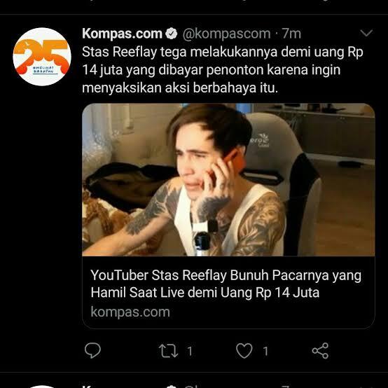 Gila!! Demi Uang, Stas Refflay Seorang Youtuber Tega Nyiksa Pacarnya Hingga Tewas