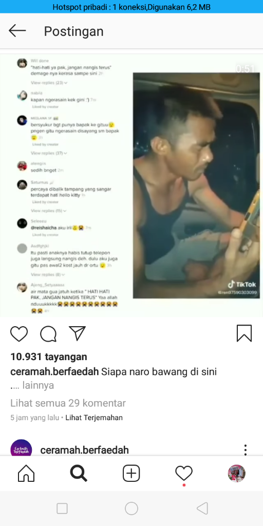 Bikin Haru, Pria Ini Menangis Karena Tak Bisa Bertemu Dengan Anaknya