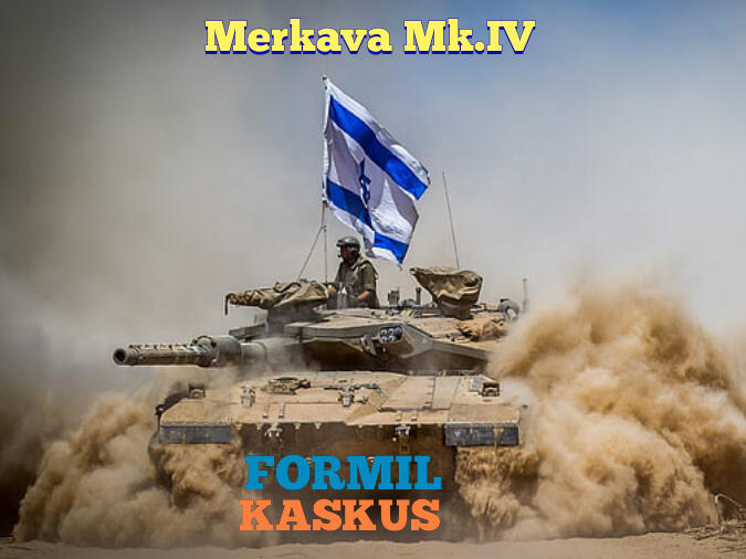 MBT Merkava Mk.IV, Salah Satu Tank Terbaik di Dunia yang Dibuat Oleh Israel