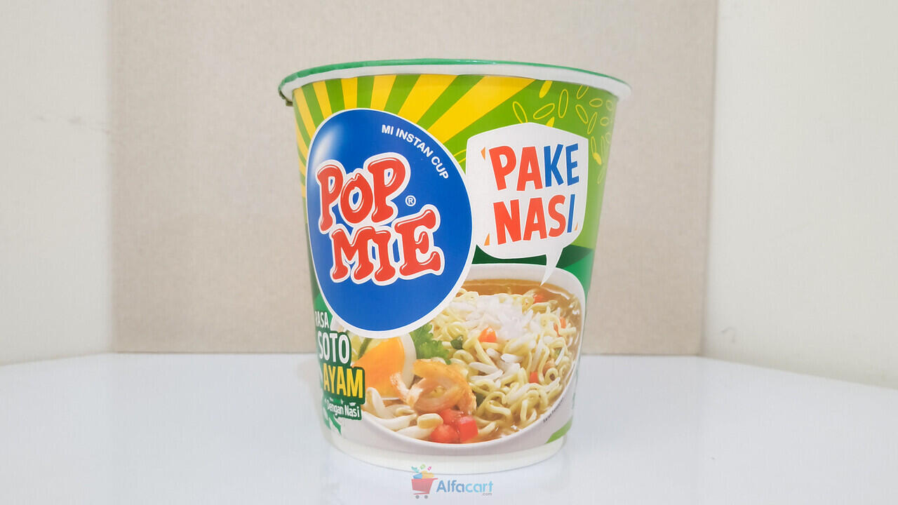 Tanpa Ribet! Begini Cara Makan POP MIE Pake Nasi, Nasinya Beneran!