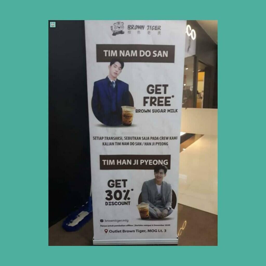Daebak!!! Ide Marketing ini memanfaatkan nama Nam Do San &amp; Han Ji Pyoeng