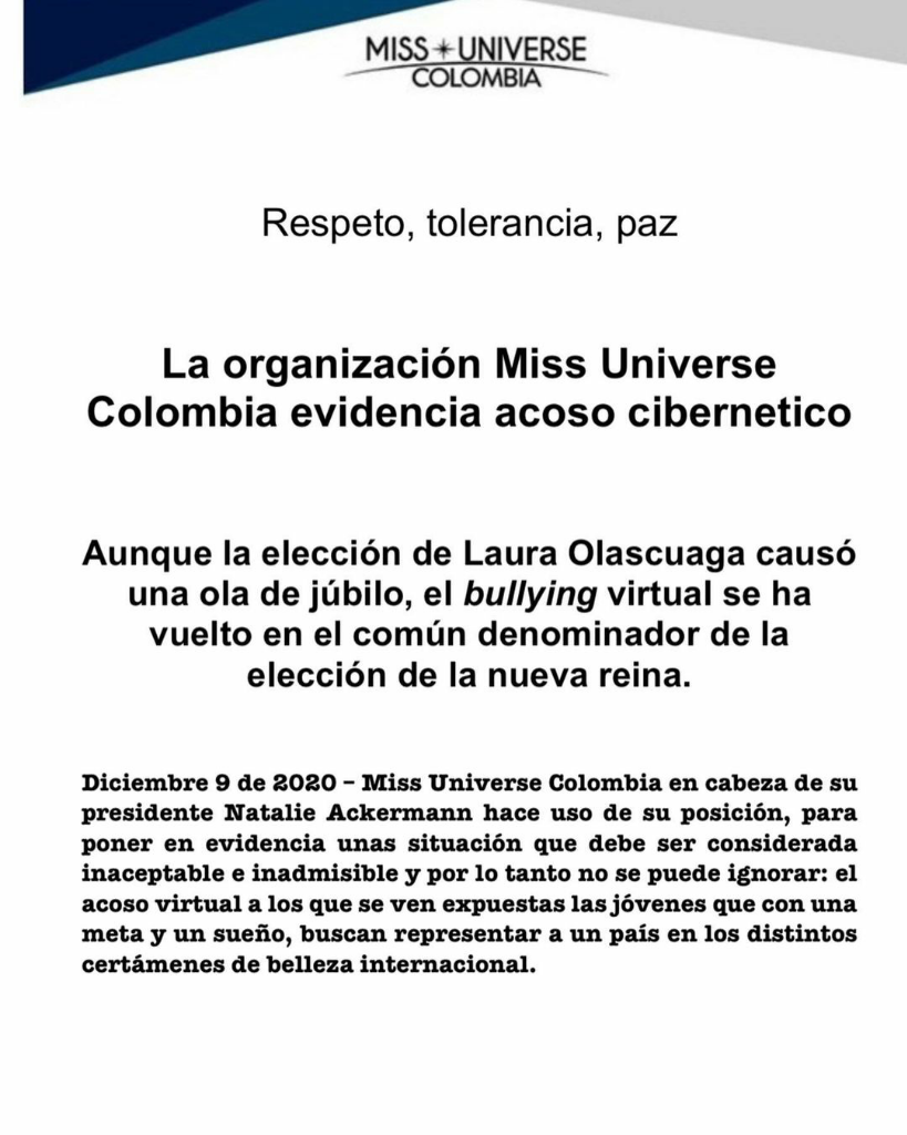 Miss Universe 2014 Bakal Diseret Ke Jalur Hukum! Lantaran Membully MU Colombia 2020