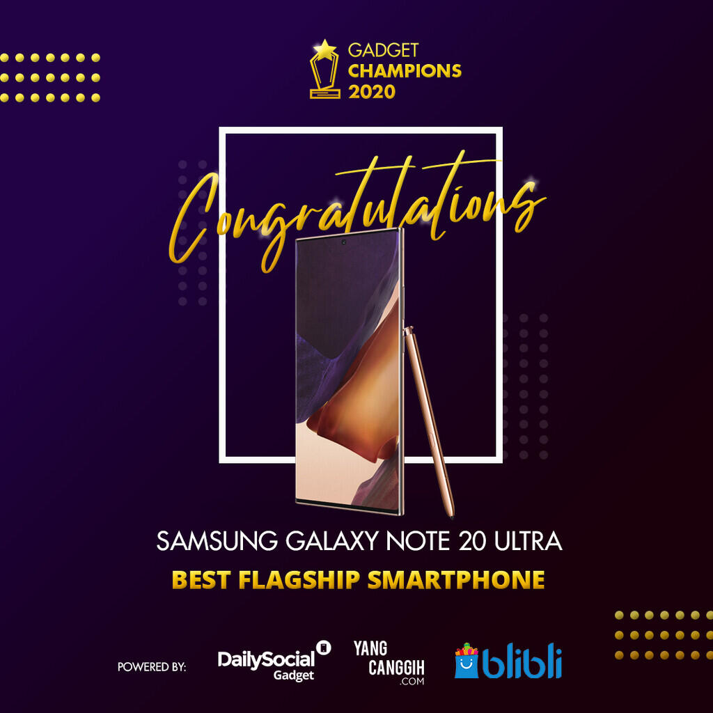 Gadget Champions 2020: Inilah Deretan Smartphone Terbaik 2020