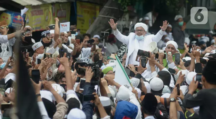 Polda Jabar Panggil Rizieq Shihab Hari Ini