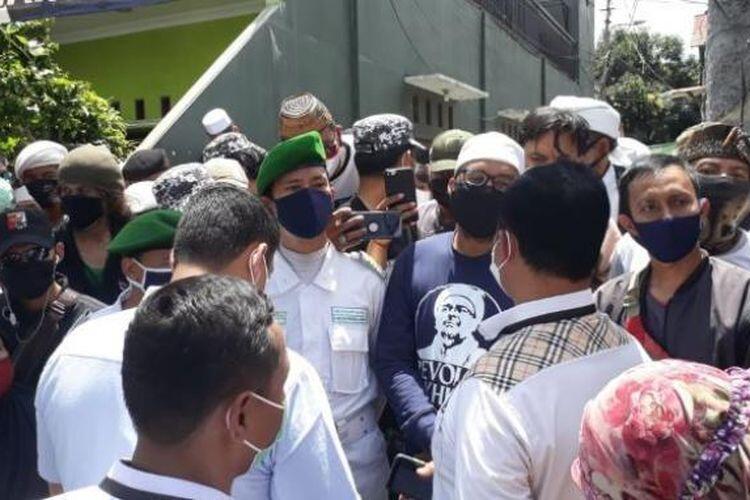 Tak Ada Laskar FPI Berjaga di Petamburan Pasca Diumumkan Rizieq Tersangka