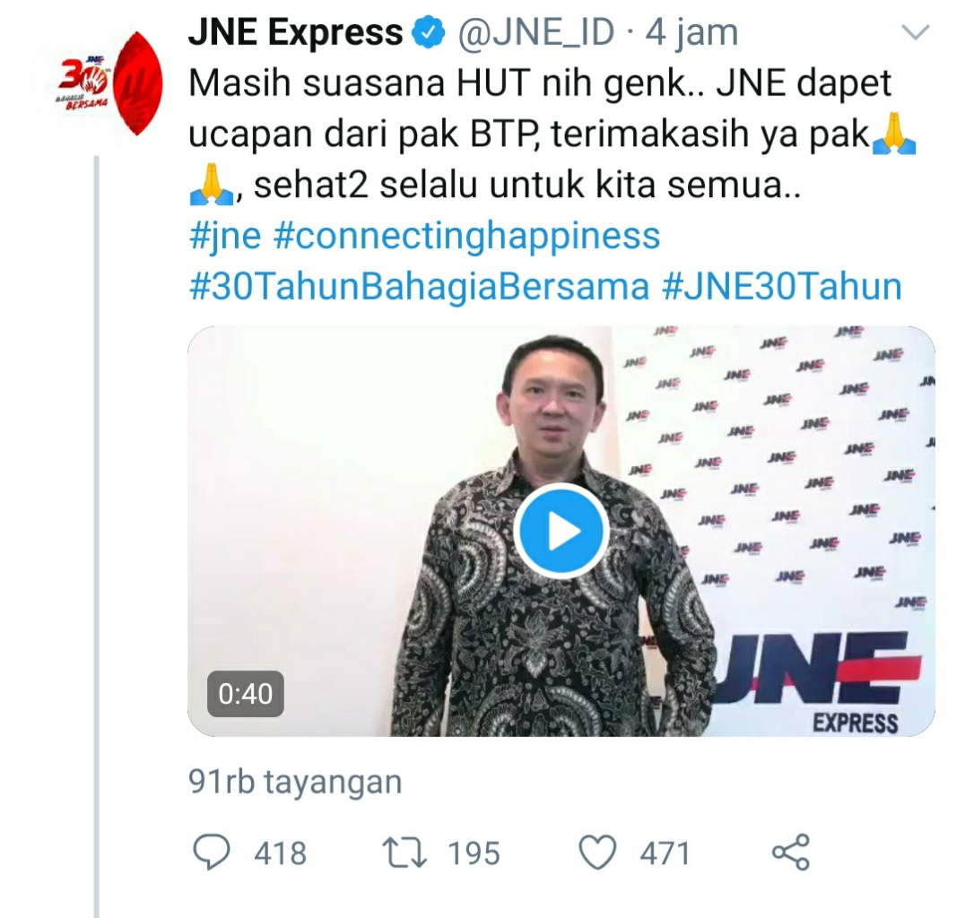 Menuju 12.12 Ramai #BoikotJNE , Ternyata Ini Penyebabnya