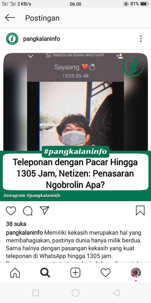 Teleponan Dengan Pacar Hingga 1305 Jam! Begini Reaksi Netizen +62