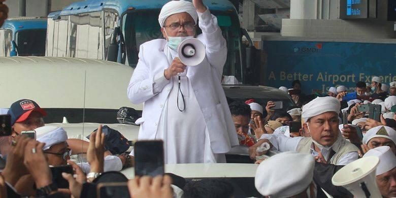 Rizieq Shihab 6 Kali Jadi Tersangka, dari Demo Anti-AS hingga Kerumunan Saat Pandemi