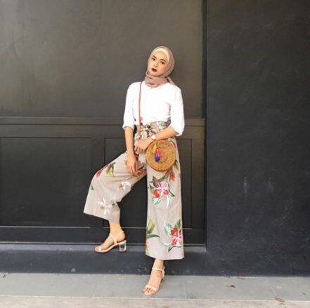 Trik Padu-Padan Celana Bahan Untuk Hijaber, Terlihat SIMPEL TAPI ELEGAN!!!