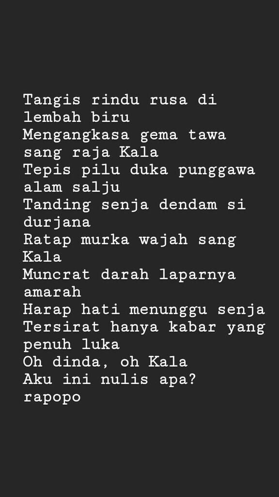 Sajak Ruwet