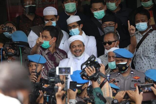 Polda Metro Jaya Resmi Tangkap Habib Rizieq