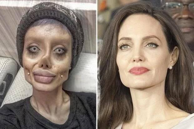 Zombie Angelina Jolie Iran Dihukum Penjara 10 Tahun