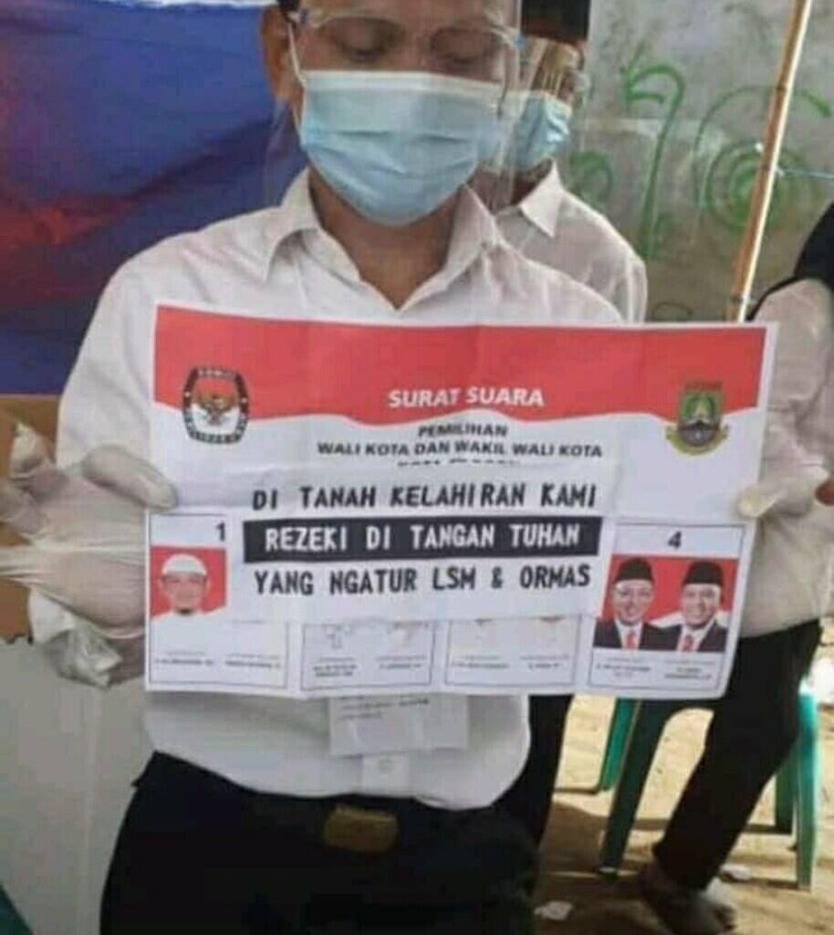 Pilkada 2020 tak luput jadi ajang kreativitas warga +62