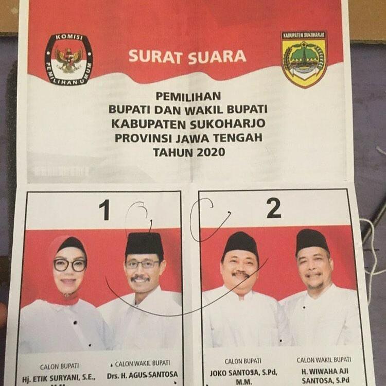 Pilkada 2020 tak luput jadi ajang kreativitas warga +62