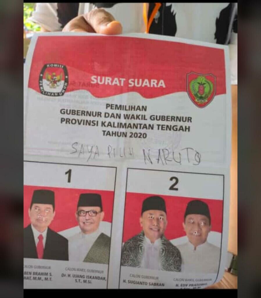 Pilkada 2020 tak luput jadi ajang kreativitas warga +62